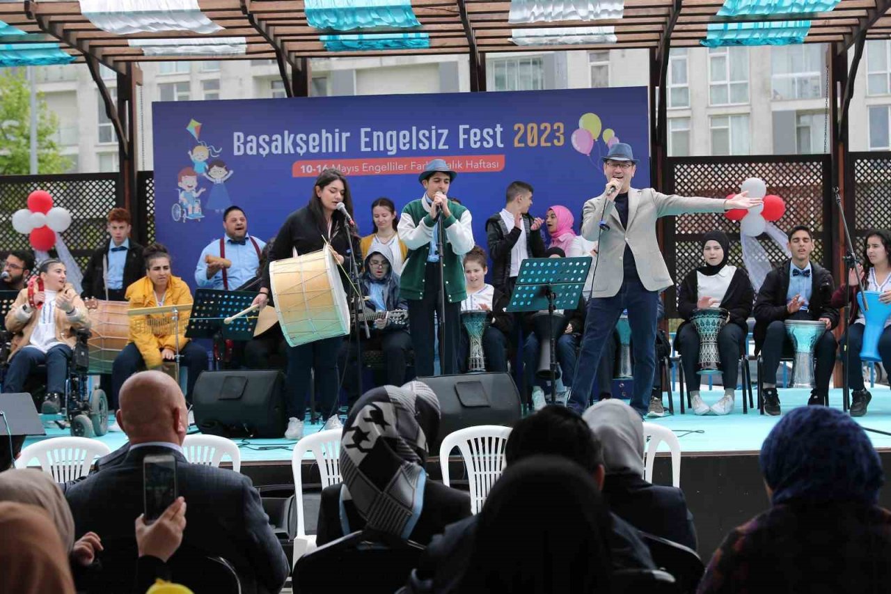 Başakşehirliler Engelsiz Fest’te doyasıya eğlendi