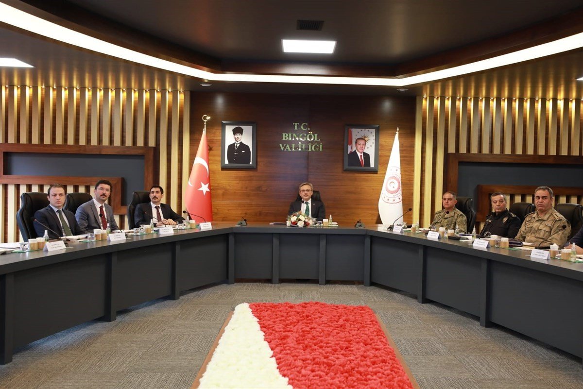 Bingöl’de seçim güvenliği toplantısı yapıldı