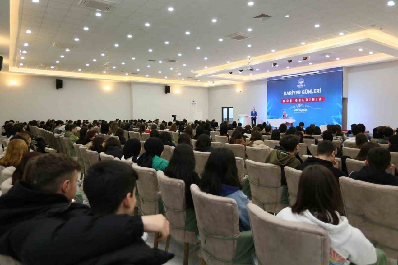 Başkan Aygün gençlere tecrübelerini anlattı