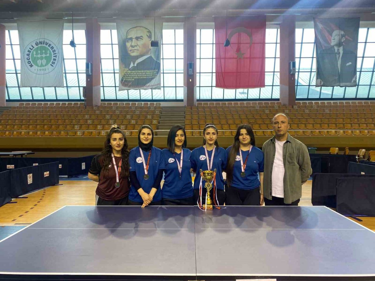 Elazığ Belediyesi kadınlar masa tenisi takımı Süper Lig’de