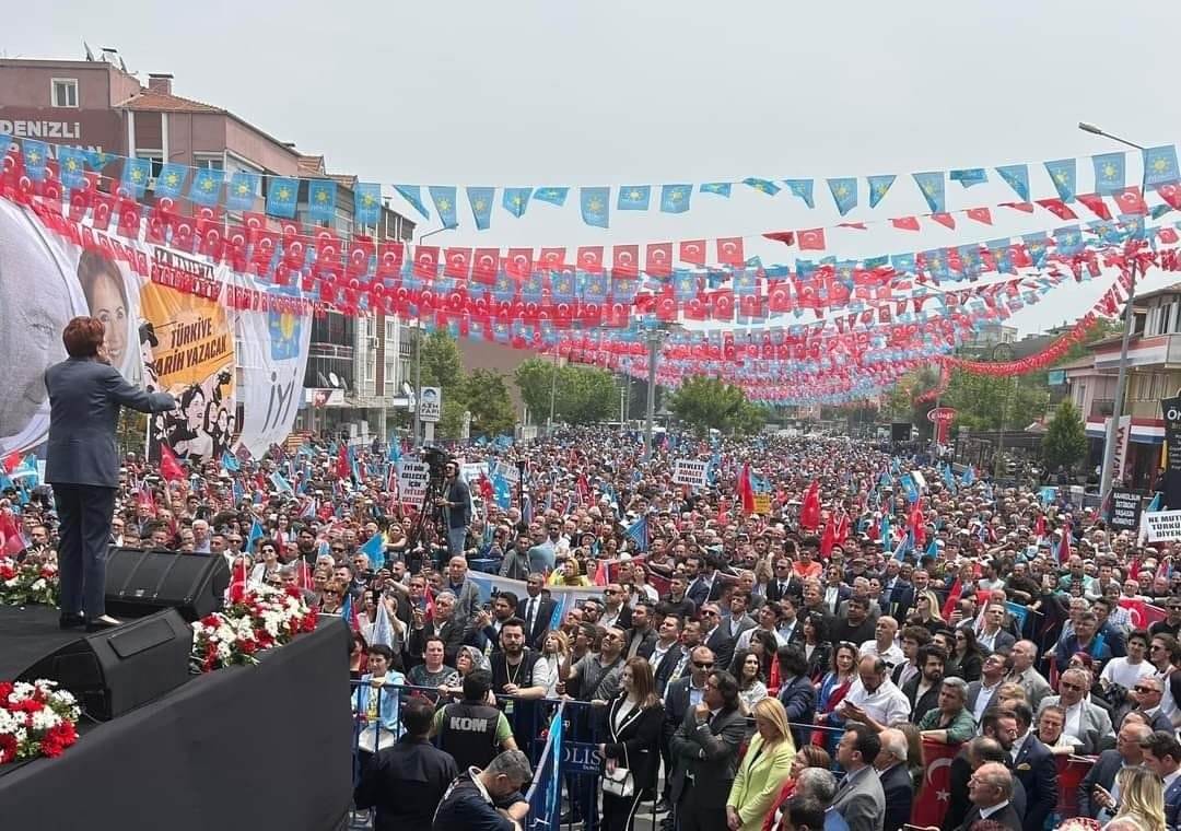Akşener, Denizli’de 1 oy kendine, 1 oy Kılıçdaroğlu’na istedi