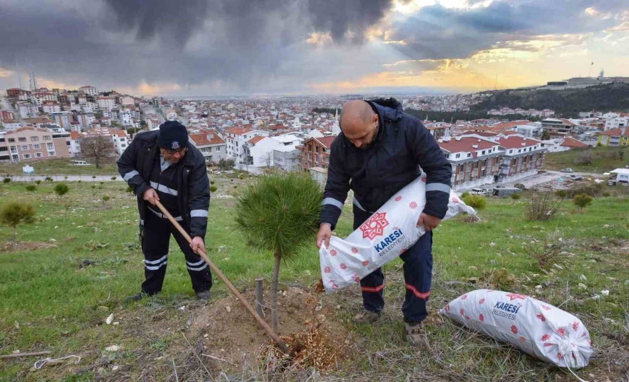 Karesi Belediyesi çevreci hamlelerini sürdürüyor