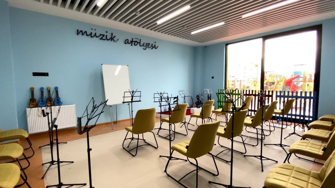 Büyükşehir’in Çocuk Kütüphanesi ve Müzik Okulu açılış için gün sayıyor