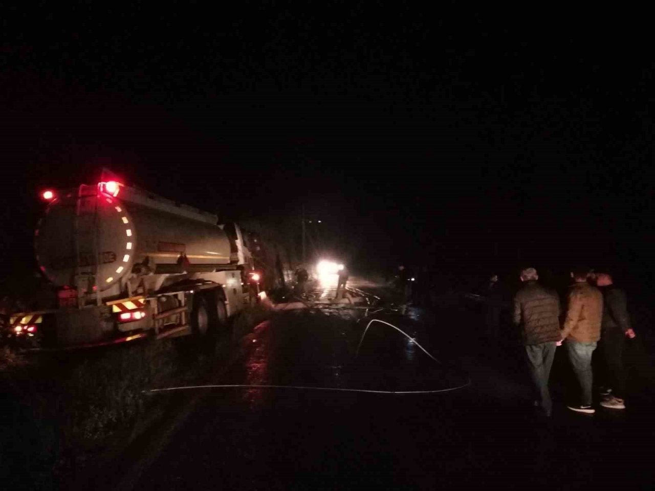 Köşk-Başçayır yolunda bir tır kazası daha