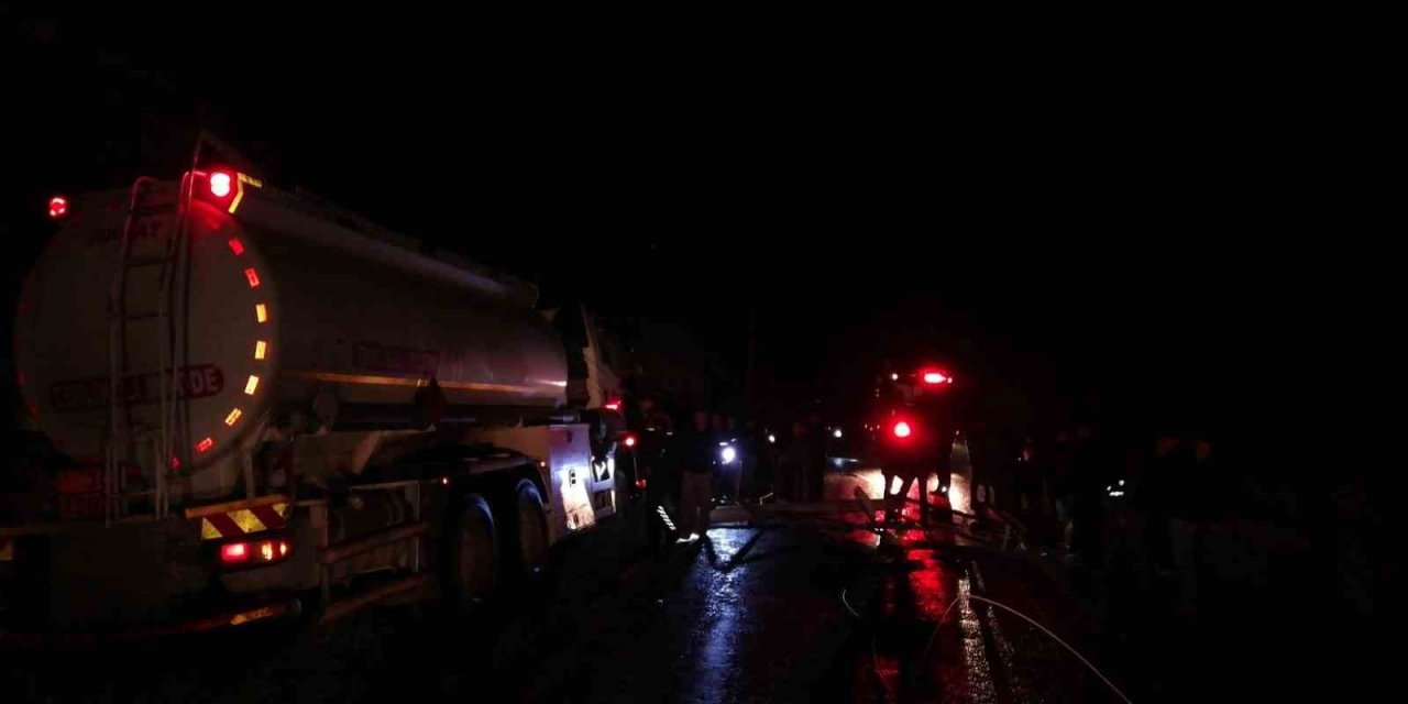 Köşk-Başçayır yolunda bir tır kazası daha