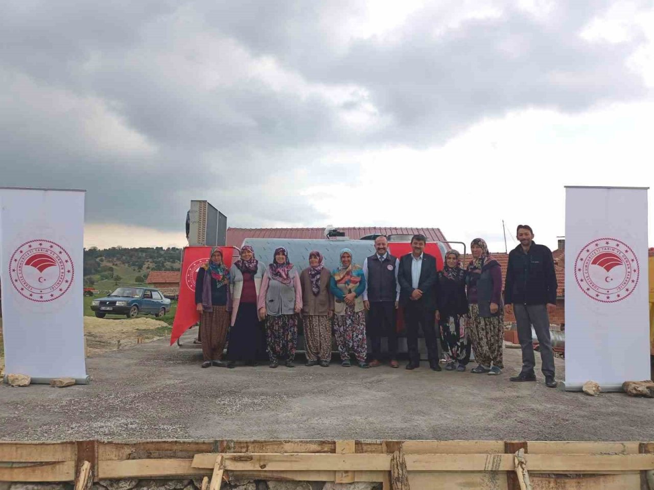 Kütahya Yaylababa köyüne 5 ton kapasiteli süt soğutma tankı