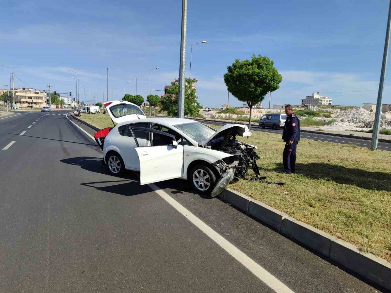 Mardin’de aynı noktada 2 farklı kaza: 7 yaralı