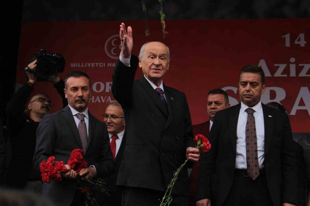 MHP Lideri Bahçeli: “14 Mayıs’ı kundaklamak için karanlık eller devrede, namussuz montajcılar, özel hayat cellatları işbaşında"