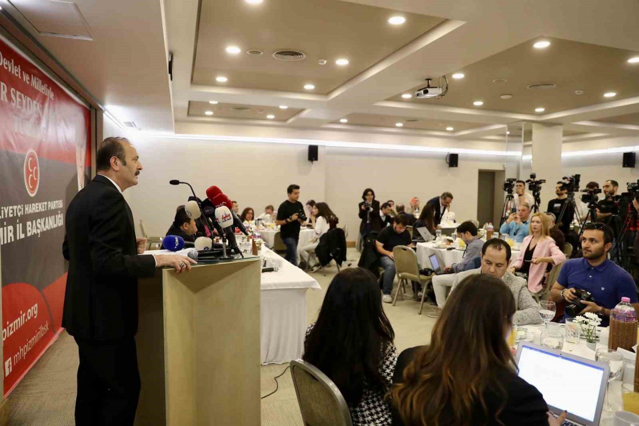 MHP’li Osmanağaoğlu: "İzmirli sandığa tıpış tıpış değil, gümbür gümbür gidecek"