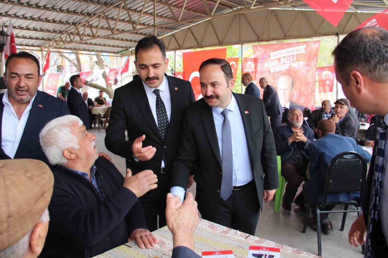 MHP Sivas milletvekili adayı İpek: “Bize görev verilmesi halinde hemşerilerimin sesi olacağız”