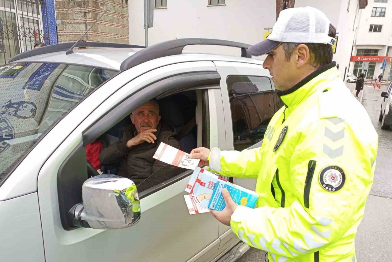 Bafra’da Trafik Haftası etkinlikleri