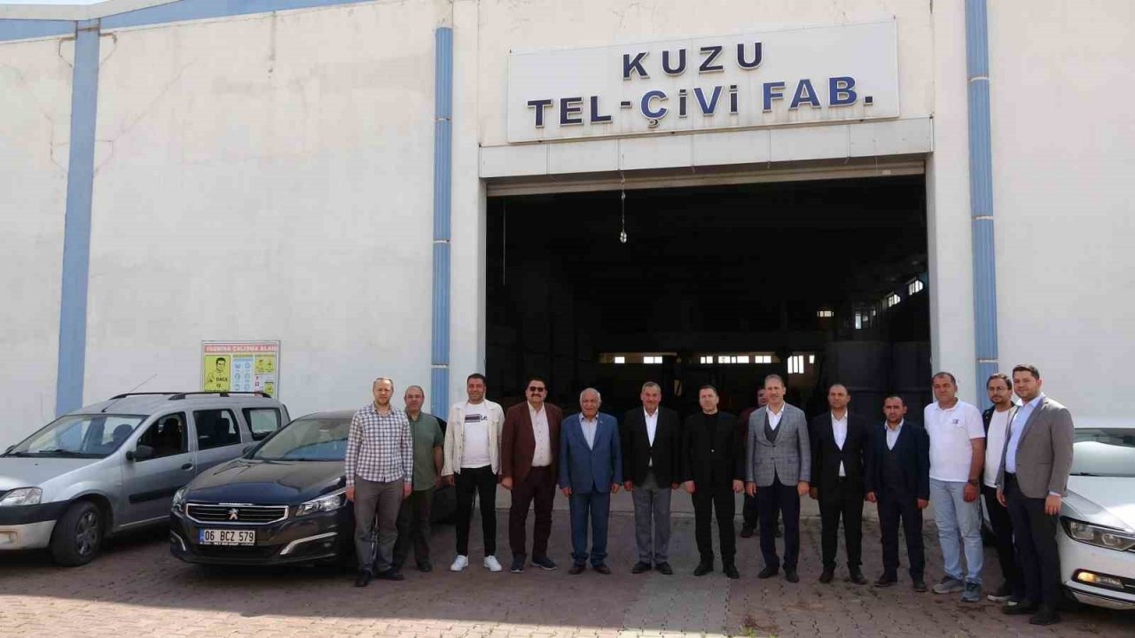 STSO heyeti, OSB’deki yatırımları yerinde inceledi