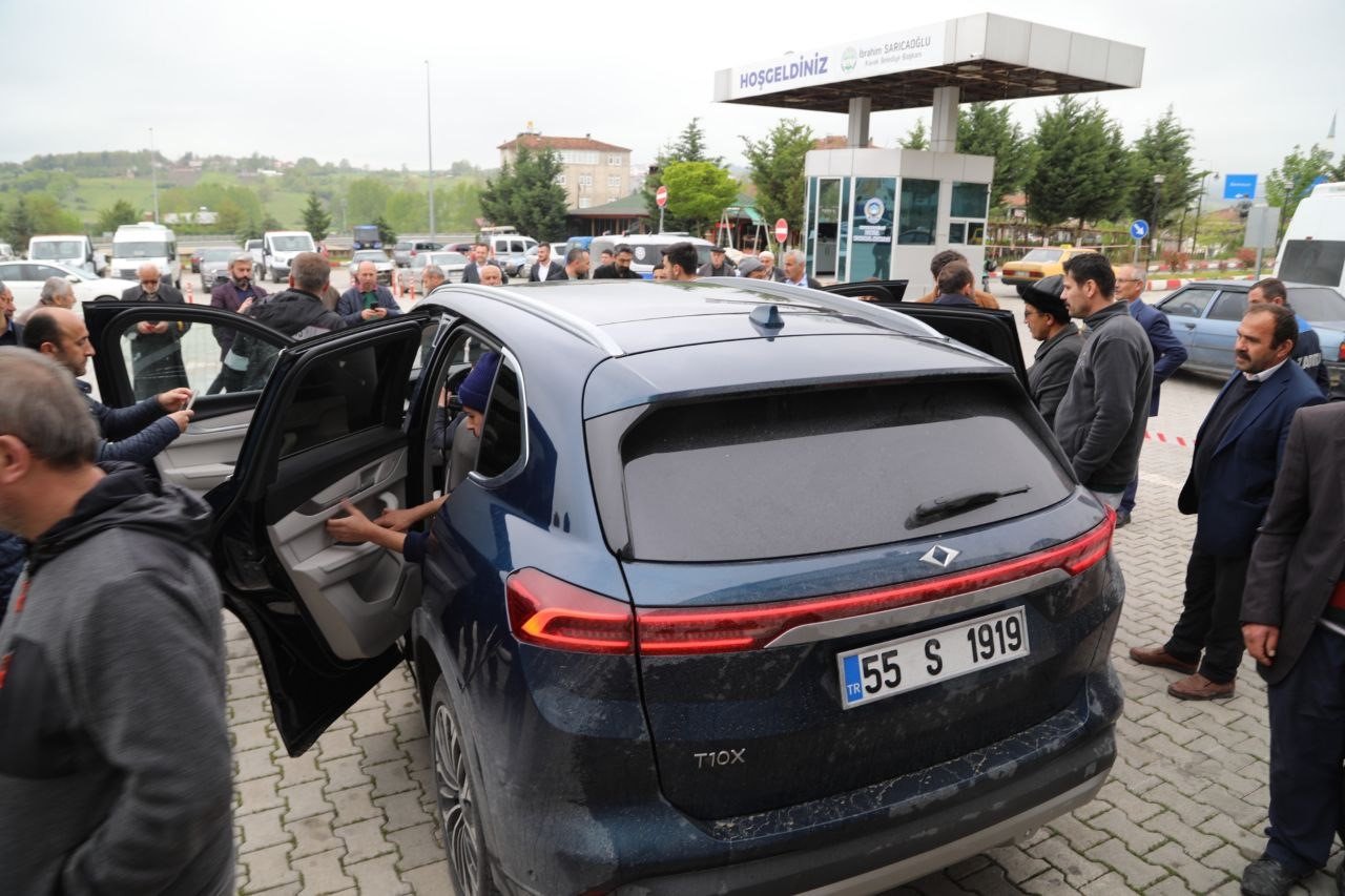 Kavak’ta Togg’a yoğun ilgi