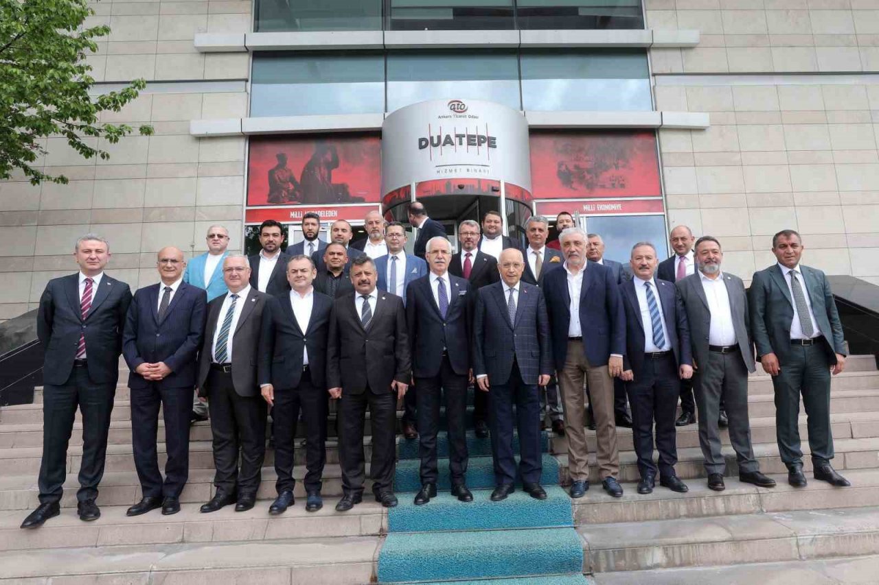 Başkan Yaşar, ATO yönetimiyle buluştu