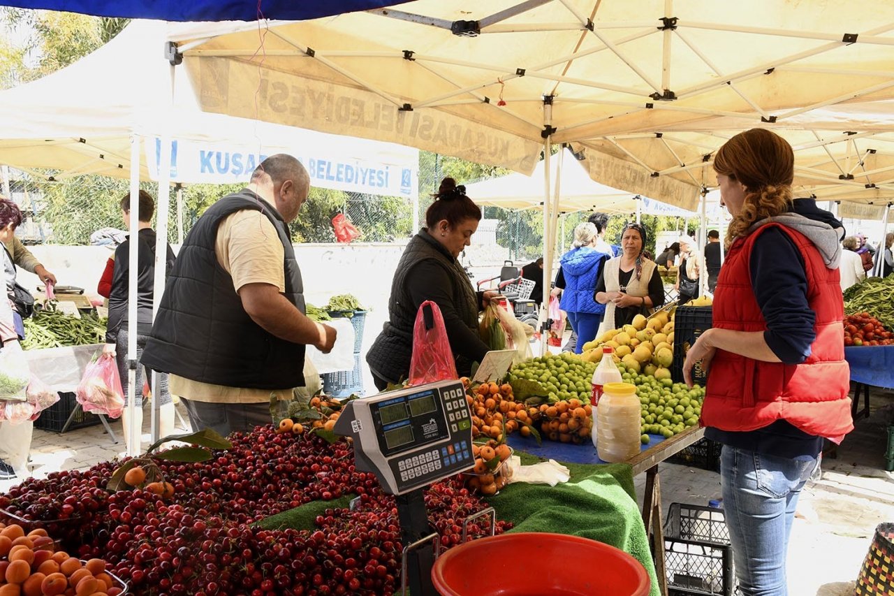 Bu pazarda üreticiler emeklerinin karşılığını alıyor