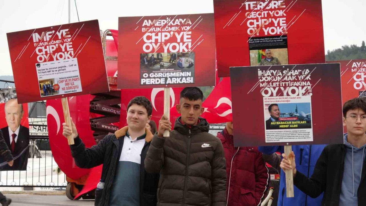 Çanakkale Kuva-yi Milliye Gençlik Platformu: "Emperyalistlere minnet etmeyi vizyon zannedenlere geçit yok"