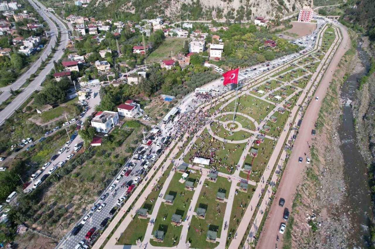 Doğa park mesire alanı ve bisiklet yolu Osmaniyelilerin uğrak yeri oldu