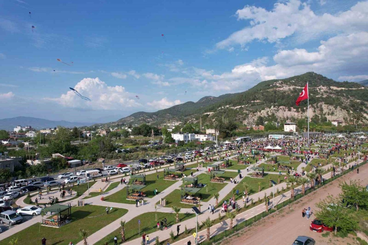 Doğa park mesire alanı ve bisiklet yolu Osmaniyelilerin uğrak yeri oldu