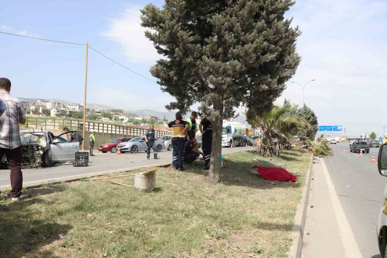 Kahramanmaraş’ta trafik kazası: 2 ölü, 2 yaralı