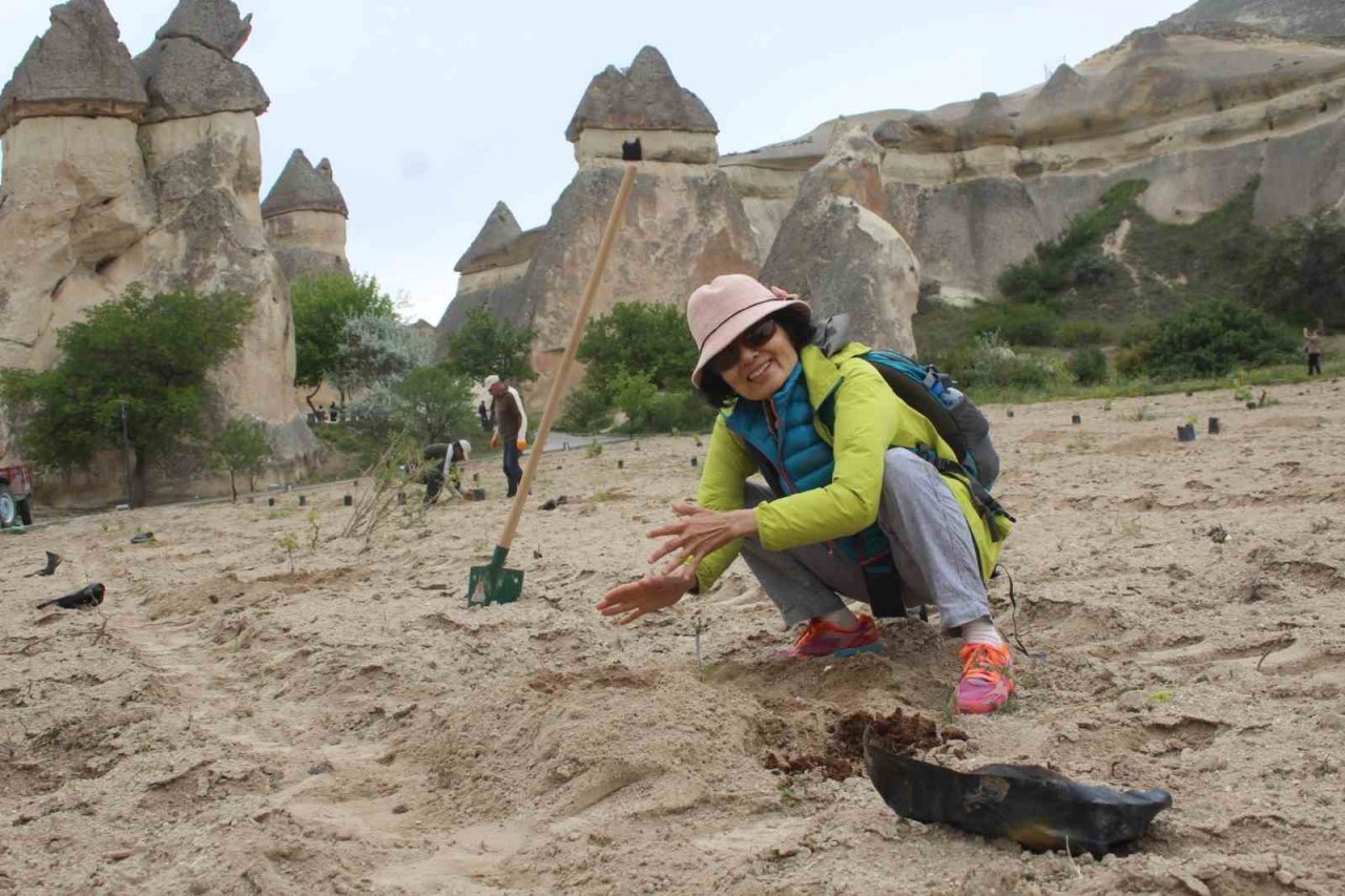 Kapadokya’nın önemli destinasyonlarından olan Paşabağları aslına dönüyor