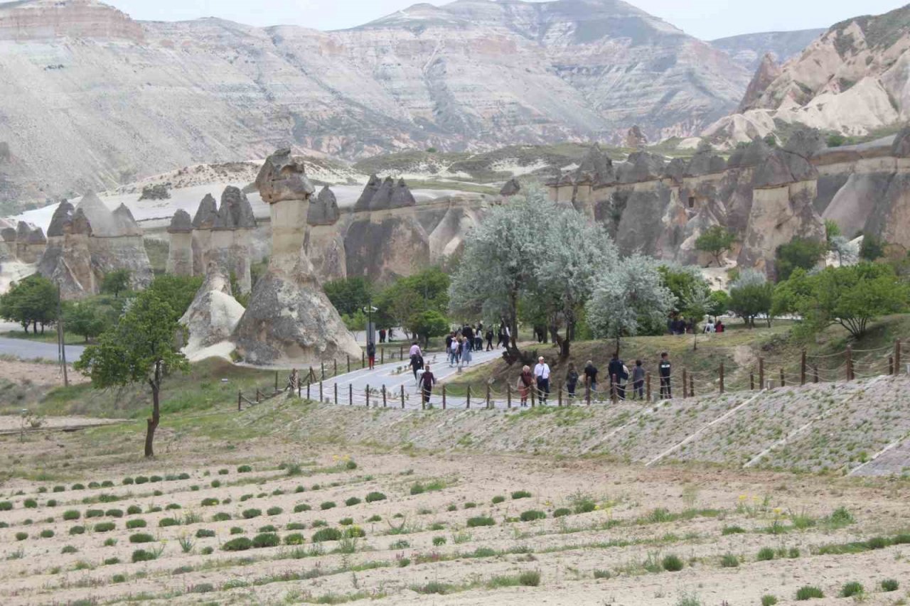 Kapadokya’nın önemli destinasyonlarından olan Paşabağları aslına dönüyor