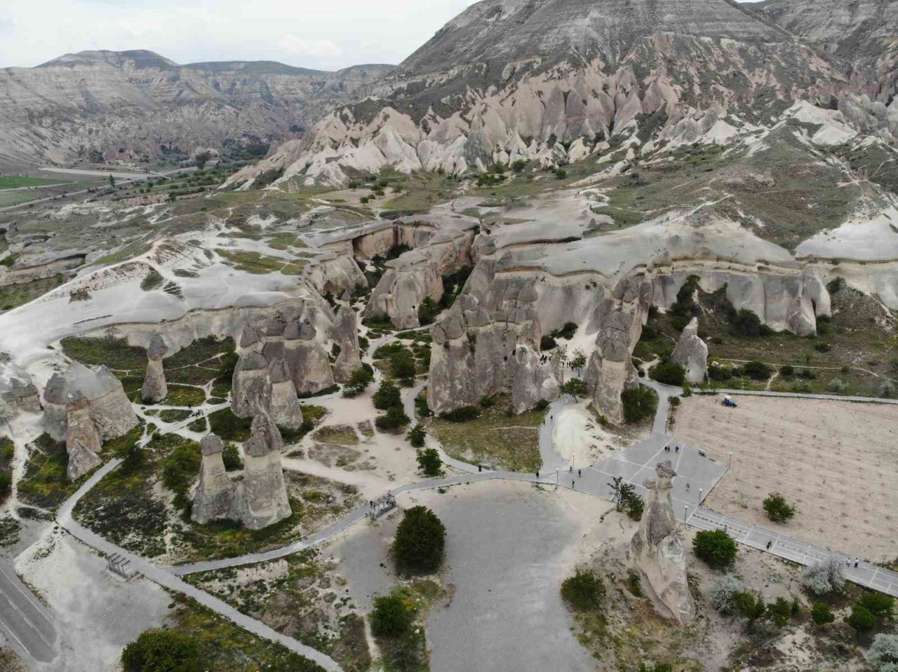 Kapadokya’nın önemli destinasyonlarından olan Paşabağları aslına dönüyor