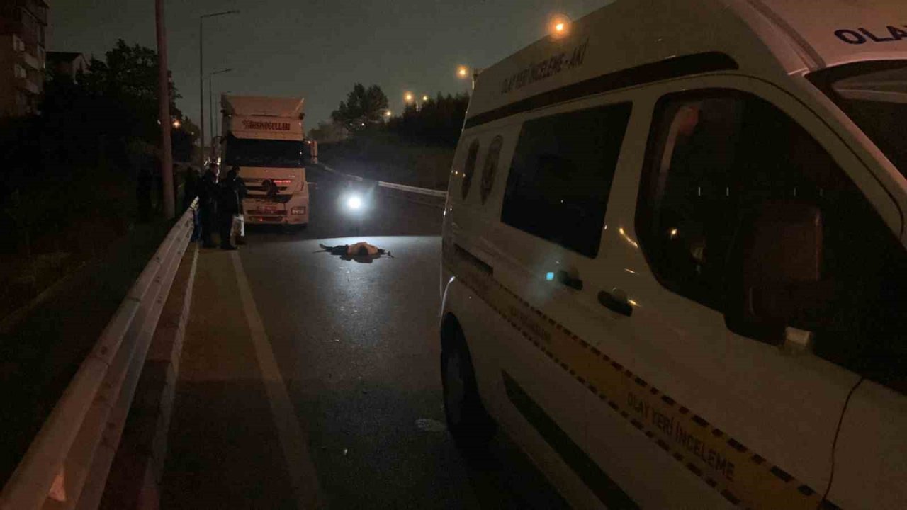 Tırın çarptığı yaya hayatını kaybetti