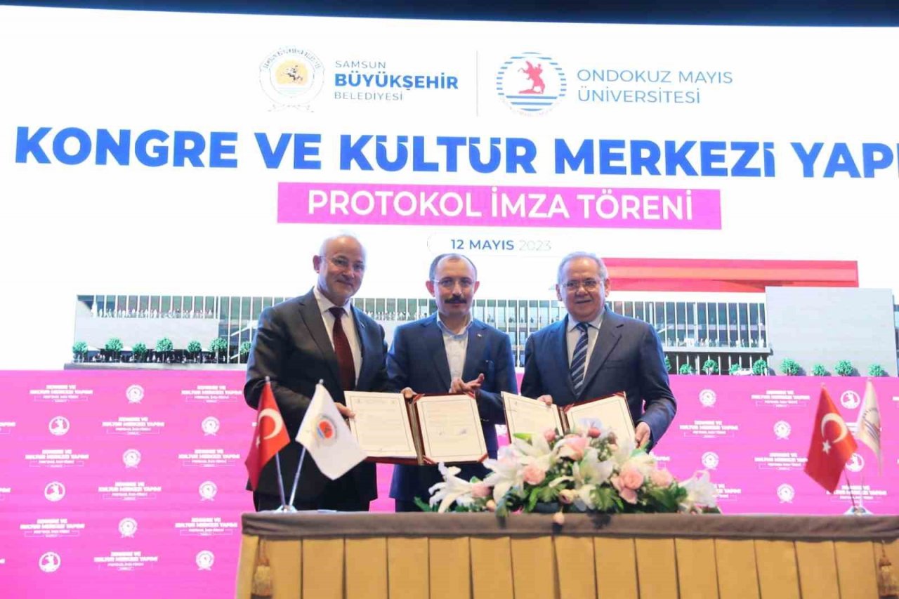 Samsun’a Karadeniz’in en büyük ’kongre ve kültür merkezi’