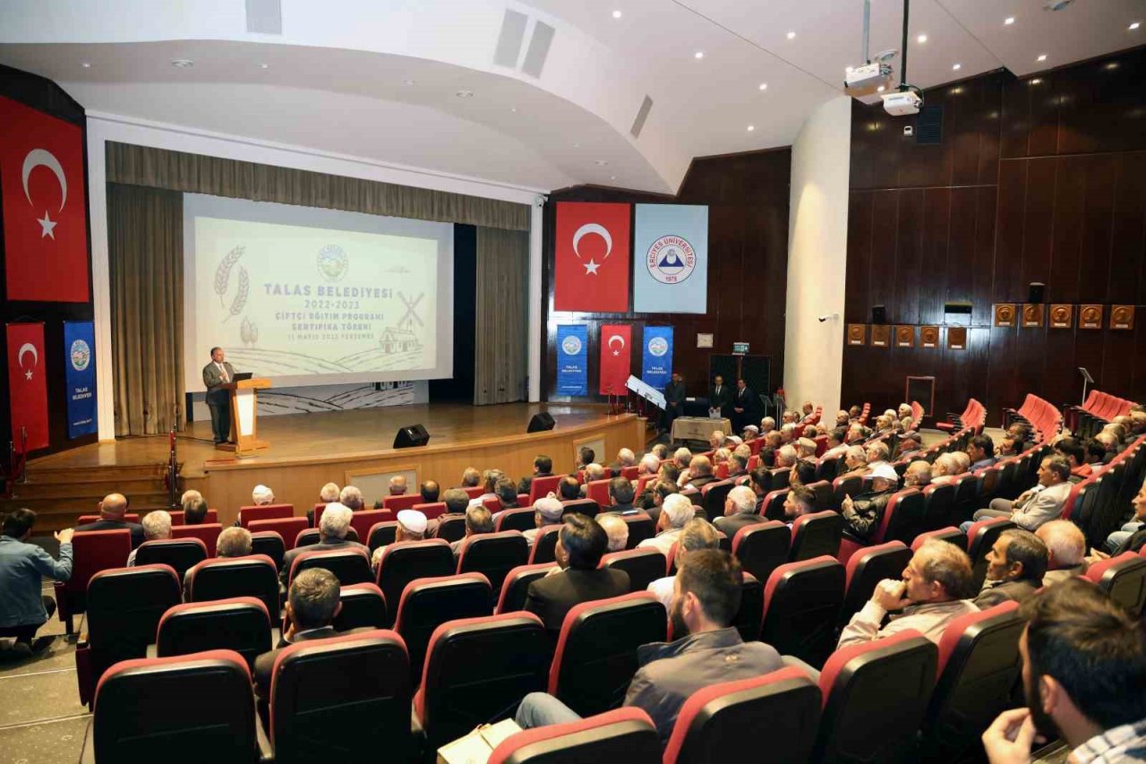 Talas’ta Çiftçiler Bilinçli Üretim Yapacak