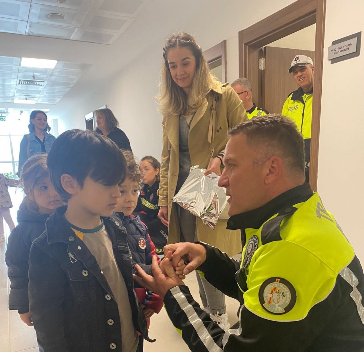 Tekirdağ’da anaokulu öğrencilerine trafik eğitimi verildi