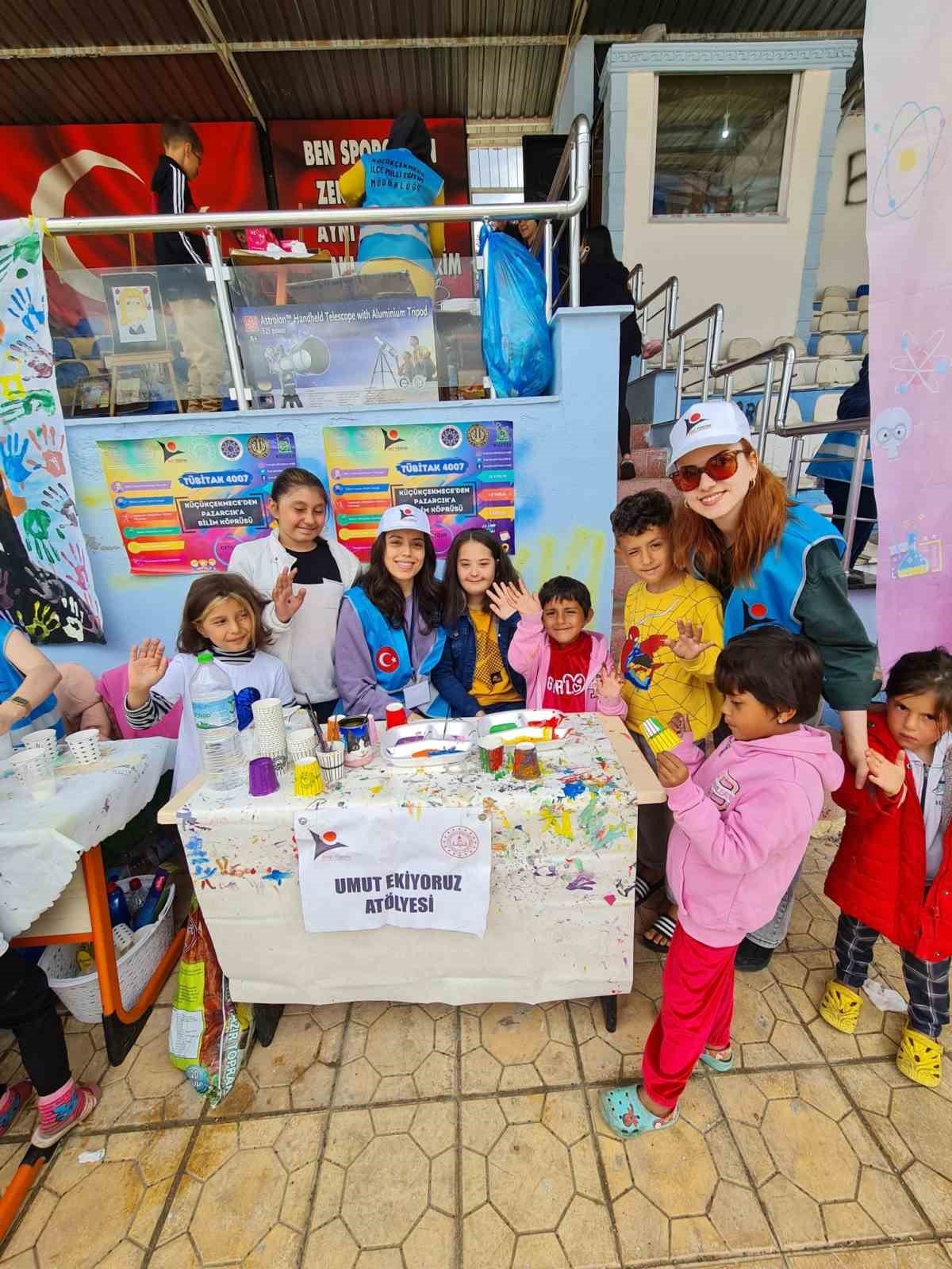 Küçükçekmece’den deprem bölgesine bilim köprüsü