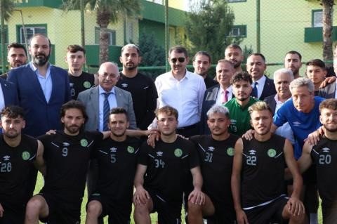 Mehmet Büyükekşi’den, Şanlıurfaspor Kulübü’ne ziyaret