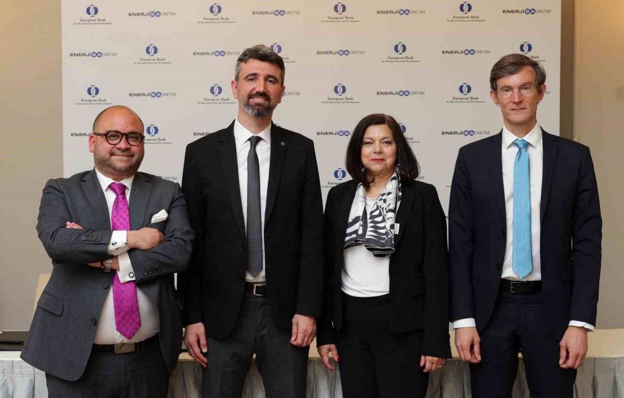 Yeşil enerji projeleri için EBRD’den Enerjisa Üretim’e 110 milyon dolarlık kredi