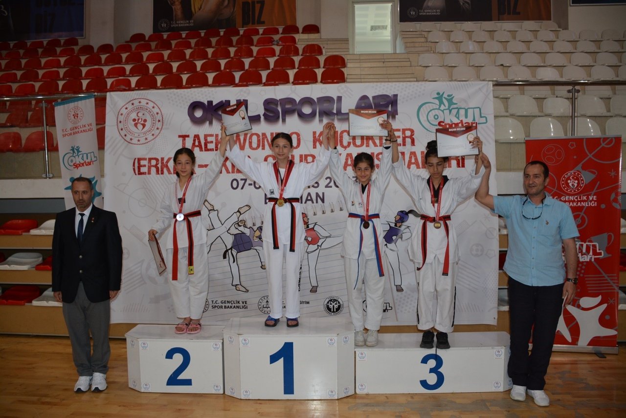 Batman’da yapılan tekvando küçükler grup müsabakaları sona erdi