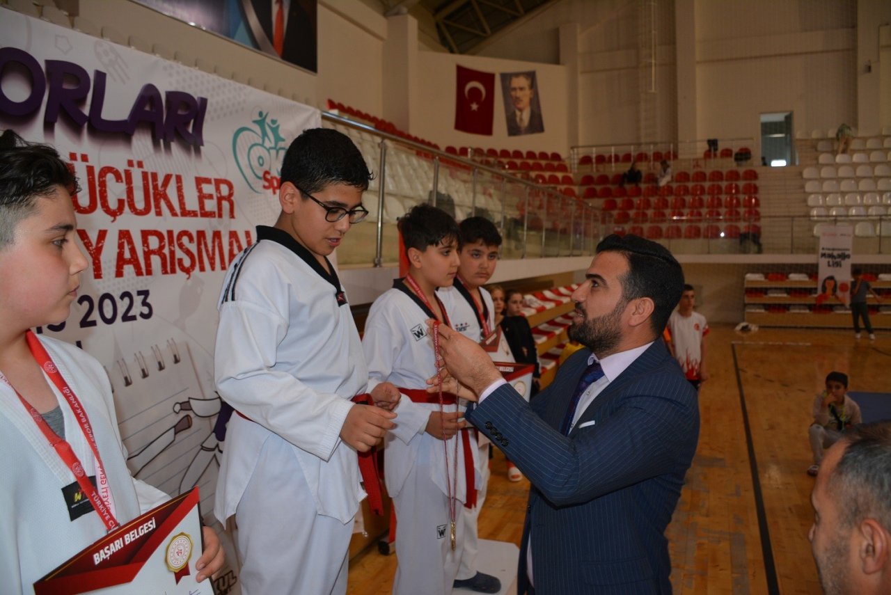 Batman’da yapılan tekvando küçükler grup müsabakaları sona erdi