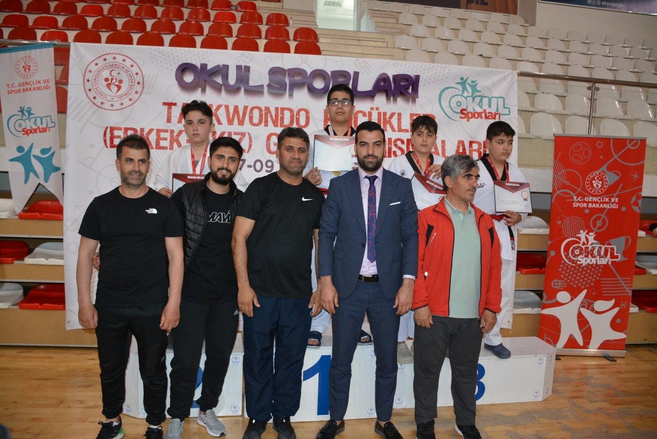 Batman’da yapılan tekvando küçükler grup müsabakaları sona erdi