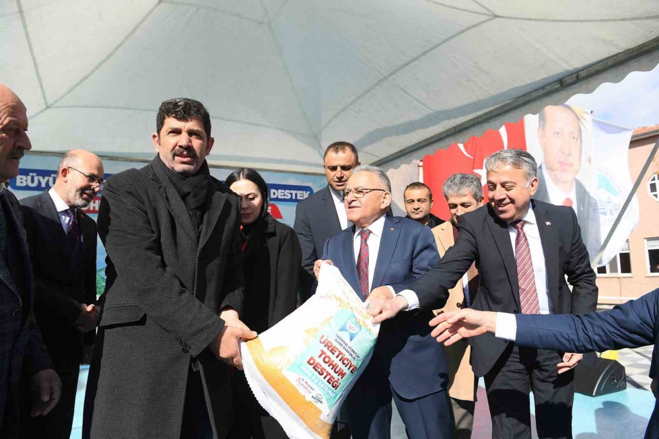 Başkan Büyükkılıç: "Tarımsal üretim zincirinin her halkasında yer aldık"