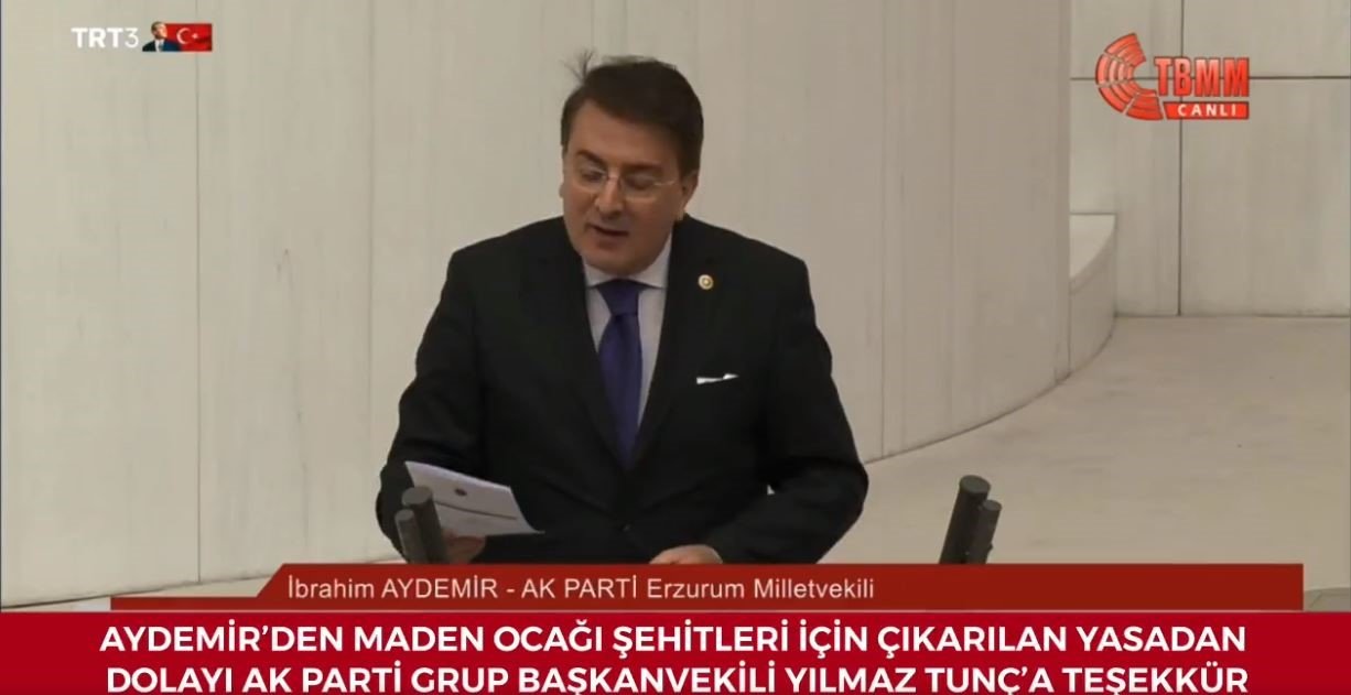 Aydemir TBMM’deki 3 dönemi paylaştı