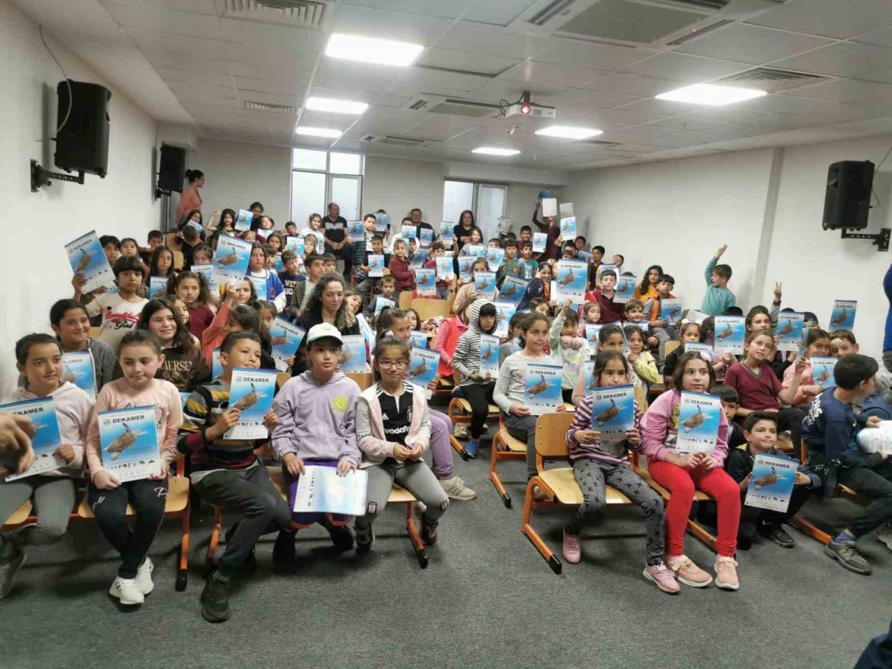 Köyceğizli öğrenciler ’deniz kaplumbağaları’ hakkında bilgilendirildi