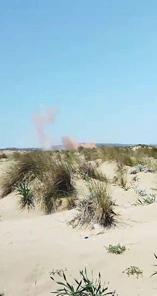 Sakarya’da denizaltı mühimmatı paniği