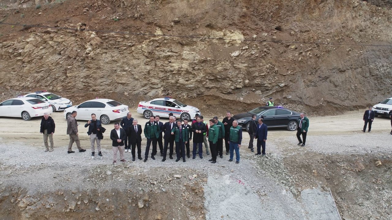 Tarım Orman Bakan Yardımcıları Tosya-Akbük Gölet’inde incelemelerde bulundu