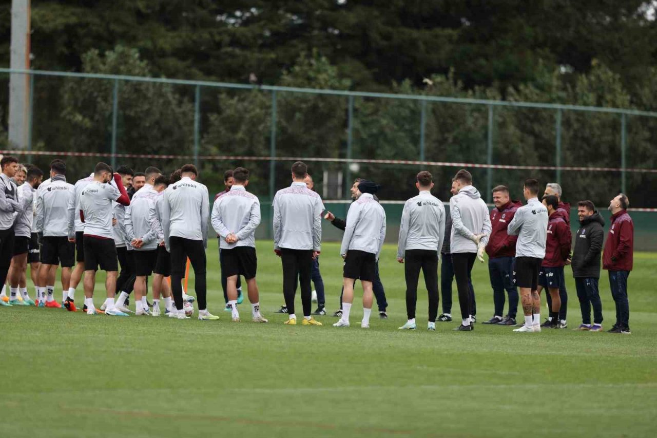 Trabzonspor, Fenerbahçe maçı hazırlıklarını sürdürdü