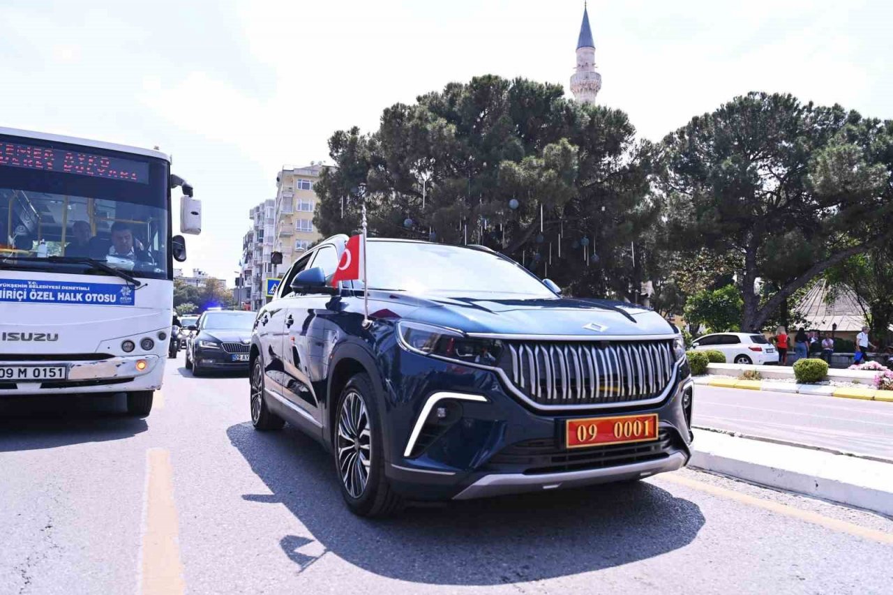 Yerli ve milli otomobil TOGG Aydın Valiliği’nde