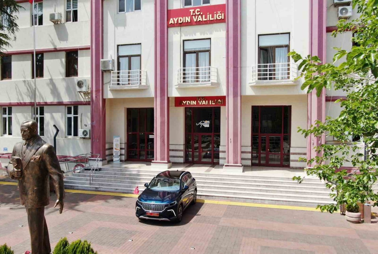 Yerli ve milli otomobil TOGG Aydın Valiliği’nde