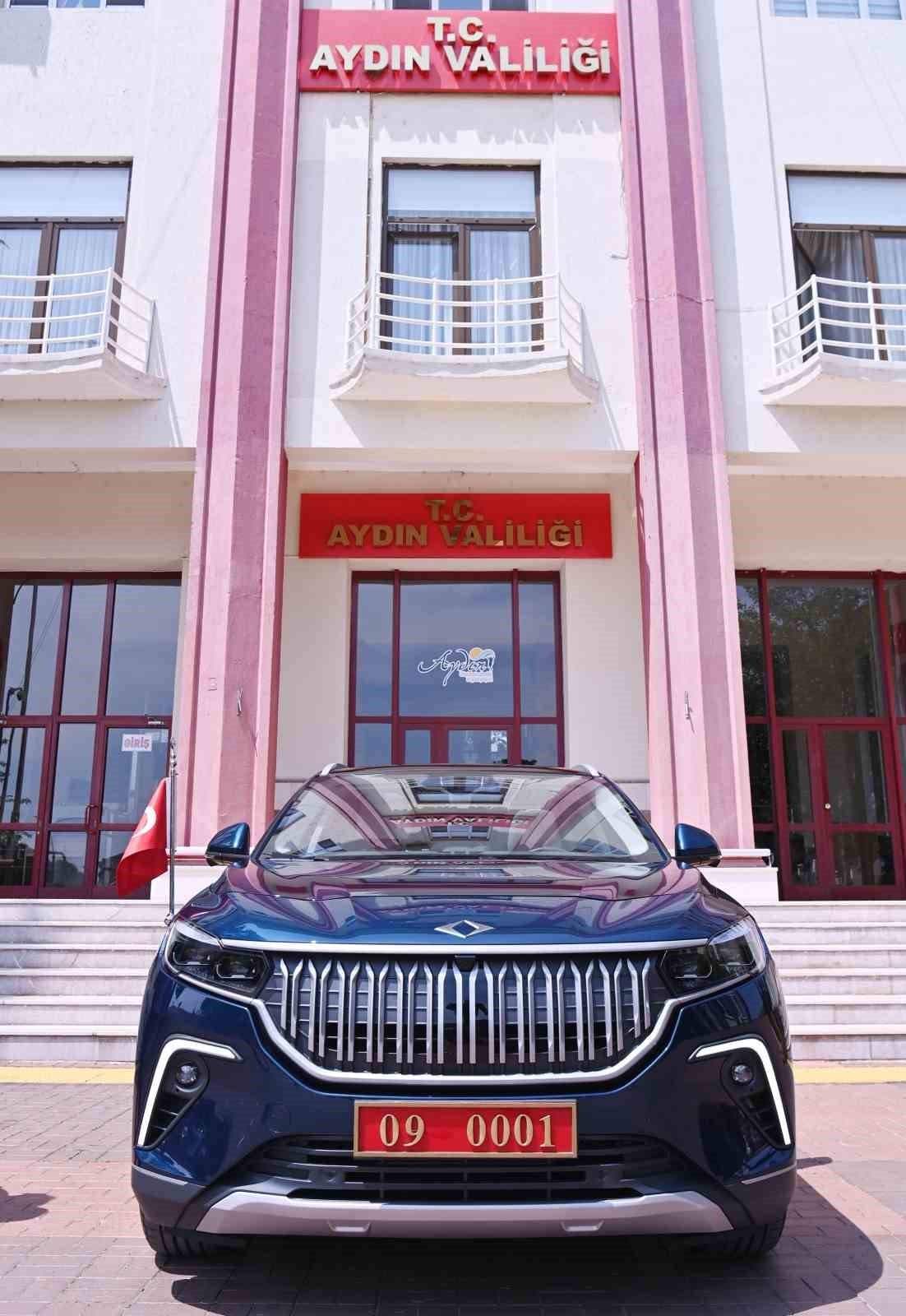 Yerli ve milli otomobil TOGG Aydın Valiliği’nde