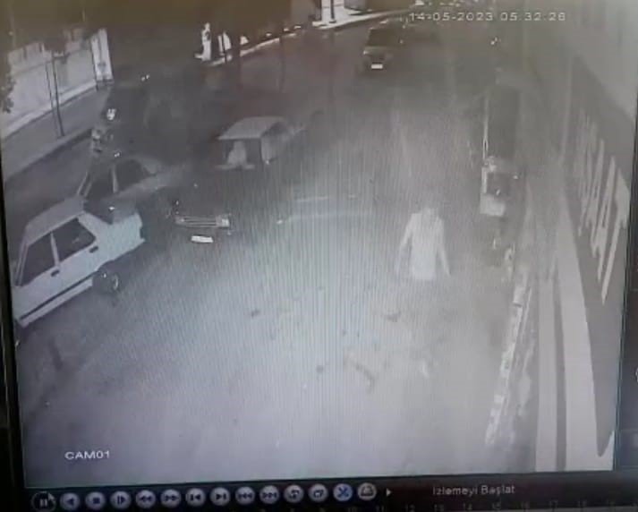 Kepçe operatörü elindeki sigarayla apartmana girdi, ortalık savaş alanına döndü