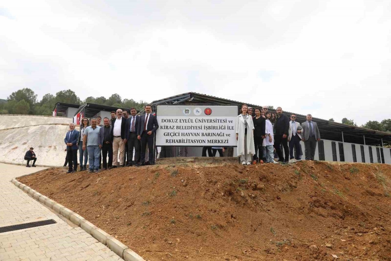 DEÜ ve Kiraz Belediyesinden can dostlara yuva