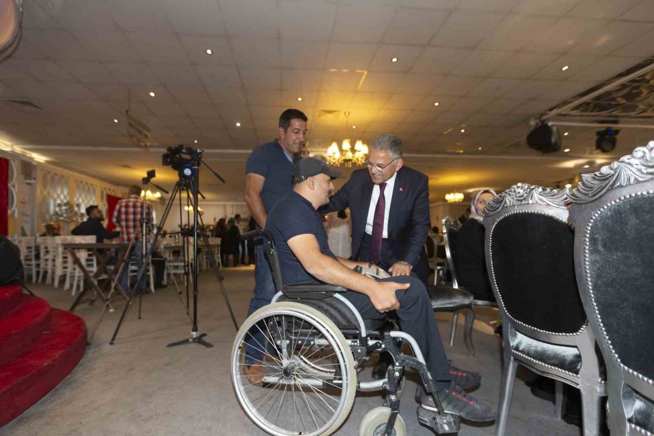 Başkan Büyükkılıç: “Engelli dostu, engelsiz şehir Kayseri”