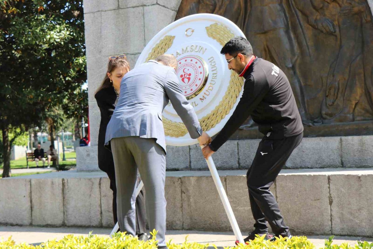 Samsun’da Gençlik Haftası kutlamaları başladı