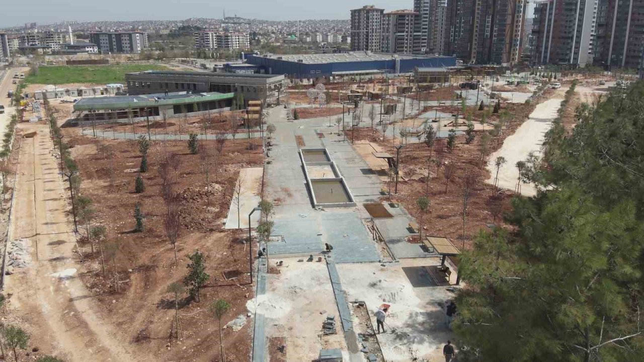 Gaziantep Büyükşehir, kente yeni bir park daha kazandırıyor